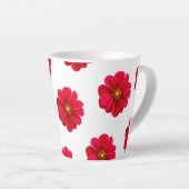 Tasse Latte Coupes pour fleurs design (Angle droit)