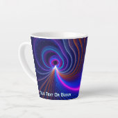 Tasse Latte Courbure de l'espace (Angle gauche)