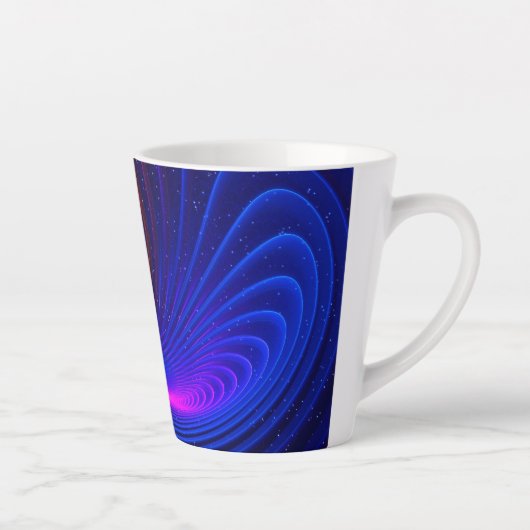 Tasse Latte Courbure de l'espace (Droite)