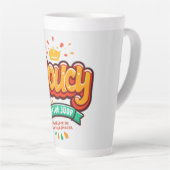 Tasse Latte Couronne rebelle (Angle droit)