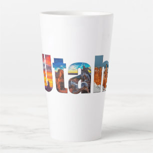 Tasse Latte Couronnes de l'Utah