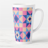Tasse Latte Courte moderne en bloc étoilé (Droite)