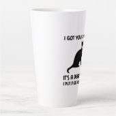 Tasse Latte Coussin de la souris morte de chat (Devant)