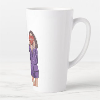 Tasse Latte coutume, maman, fille, jour de la mère, cadeau,