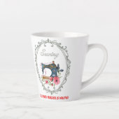 Tasse Latte Couture victorienne vintage (Droite)