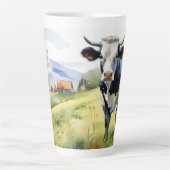 Tasse Latte Cow (w/ matching lined journal) (Devant)