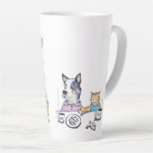 Tasse Latte Cowabunga Cafe Cup (Angle droit)