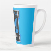 Tasse Latte Cowes île de Wight Yacht Regatta (Droite)