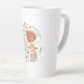 Tasse Latte Cozy Reading Nook Coffee Lover (Angle droit)