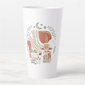 Tasse Latte Cozy Reading Nook Coffee Lover (Devant)