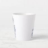 Tasse Latte Cozy Winter Botanical Art (Devant)