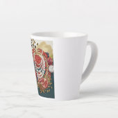 Tasse Latte Crabe Éclectique avec Perles, Maximali (Angle droit)