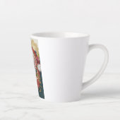 Tasse Latte Crabe Éclectique avec Perles, Maximali (Droite)