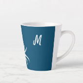 Tasse Latte Crabe marin personnalisé (Droite)