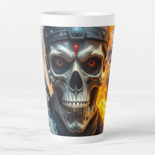 Tasse Latte Crâne de la Mort