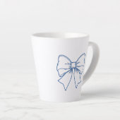 Tasse Latte Cravate (Angle droit)