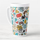 Tasse Latte Crazy head (Angle gauche)