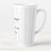Tasse Latte Create Your Own (Droite)