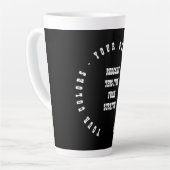 Tasse Latte Create Your Own (Angle gauche)