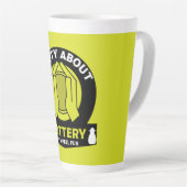 Tasse Latte Créateur de poteries en céramique (Angle droit)