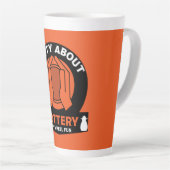 Tasse Latte Créateur de poteries en céramique (Angle droit)