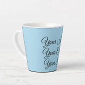 Tasse Latte Créez votre propre (Angle gauche)