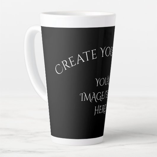 Tasse Latte Créez votre propre (Angle gauche)