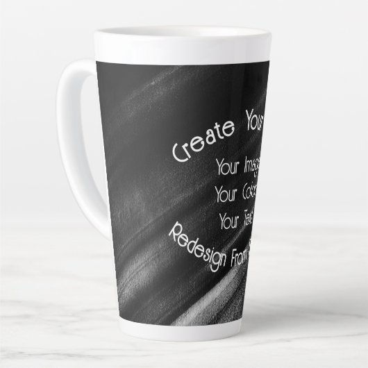 Tasse Latte Créez votre propre (Angle gauche)