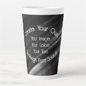 Tasse Latte Créez votre propre (Devant)
