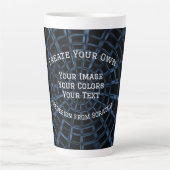 Tasse Latte Créez votre propre (Devant)
