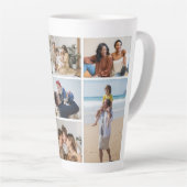 Tasse Latte Créez votre propre collection de 7 photos (Angle droit)