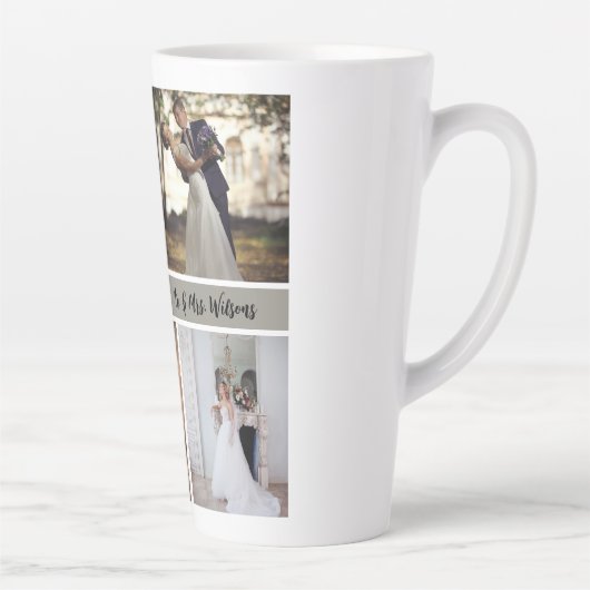Tasse Latte Créez votre propre collection de Mariages de 7 pho (Droite)