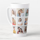 Tasse Latte Créez votre propre collection de photos 15 (Angle gauche)