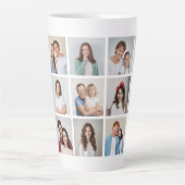 Tasse Latte Créez votre propre collection de photos 15 (Devant)