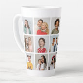 Tasse Latte Créez votre propre collection de photos 15 (Angle gauche)