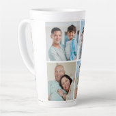 Tasse Latte Créez votre propre collection de photos 4 (Angle gauche)