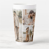 Tasse Latte Créez votre propre collection de photos 4 (Devant)