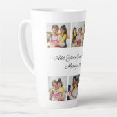 Tasse Latte Créez votre propre collection de photos 6 Ajouter (Angle gauche)