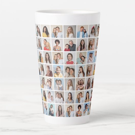 Tasse Latte Créez votre propre collection de photos 70 (Devant)