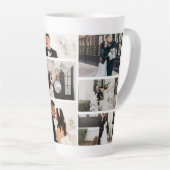 Tasse Latte Créez votre propre collection de photos 8 (Angle droit)