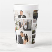 Tasse Latte Créez votre propre collection de photos 8 (Devant)