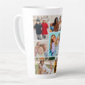 Tasse Latte Créez votre propre collection de photos 8 (Angle gauche)