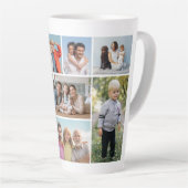Tasse Latte Créez votre propre collection de photos 8 (Angle droit)