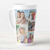 Tasse Latte Créez votre propre collection de photos 8 (Angle gauche)
