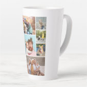 Tasse Latte Créez votre propre collection de photos 8 (Angle droit)
