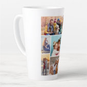 Tasse Latte Créez votre propre collection de photos 8 (Angle gauche)