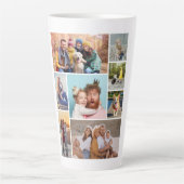 Tasse Latte Créez votre propre collection de photos 8 (Devant)