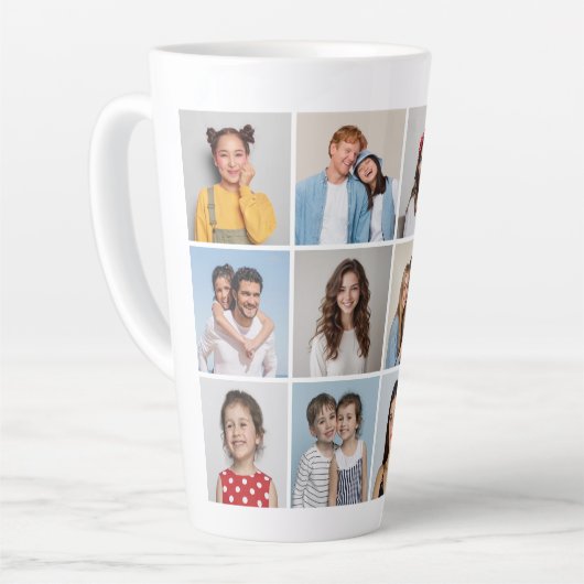 Tasse Latte Créez votre propre collection photo 12 (Angle gauche)