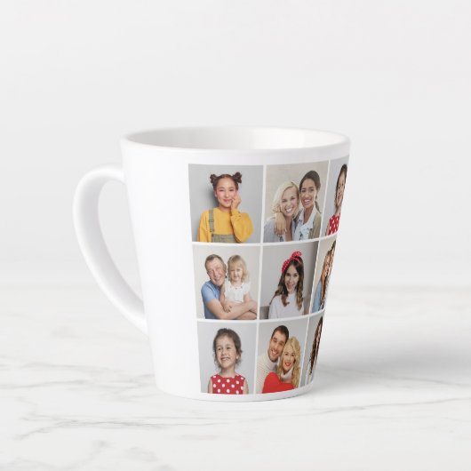 Tasse Latte Créez votre propre collection photo 12 (Angle gauche)