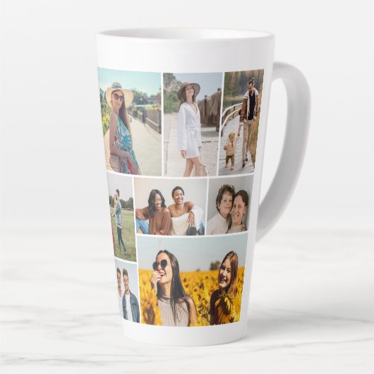 Tasse Latte Créez votre propre collection photo 12 (Angle droit)